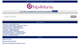 What Mp4mania.club website looked like in 2017 (6 years ago)