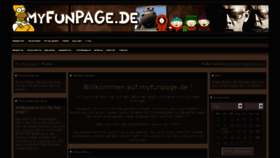 What Myfunpage.de website looked like in 2017 (7 years ago)