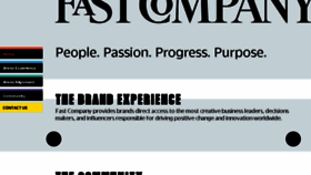 What Mediakit.fastcompany.com website looked like in 2017 (7 years ago)