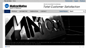 What Matcor-matsu.com website looked like in 2017 (7 years ago)