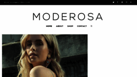 What Moderosa.nl website looked like in 2017 (6 years ago)