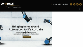 What Mobileautomation.com.au website looked like in 2017 (6 years ago)
