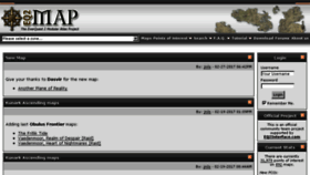 What Maps.eq2interface.com website looked like in 2017 (8 years ago)