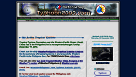What Maybagyo.com website looked like in 2017 (6 years ago)