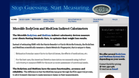 What Metabolicratetest.com website looked like in 2017 (6 years ago)