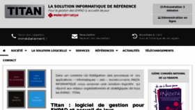 What Malta-informatique.fr website looked like in 2017 (7 years ago)