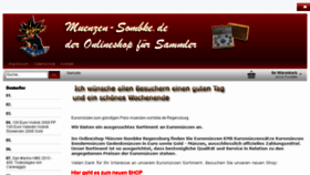 What Muenzen-sombke.de website looked like in 2017 (6 years ago)