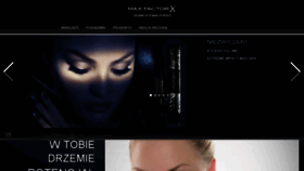 What Maxfactor.pl website looked like in 2017 (6 years ago)