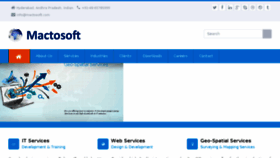What Mactosoft.com website looked like in 2017 (6 years ago)