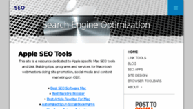 What Mac-seo-tools.com website looked like in 2017 (6 years ago)