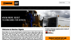 What Mantracnigeria.com website looked like in 2017 (6 years ago)