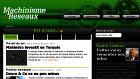 What Machinismeetreseaux.fr website looked like in 2017 (6 years ago)