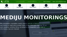 What Monitorings.leta.lv website looked like in 2017 (6 years ago)