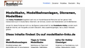 What Modellbahn-links.de website looked like in 2017 (6 years ago)