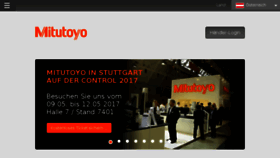 What Mitutoyo.at website looked like in 2017 (6 years ago)