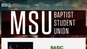 What Msubsu.com website looked like in 2017 (6 years ago)