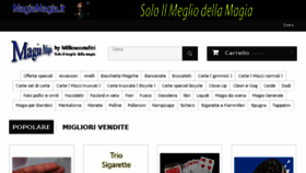 What Magiamagia.it website looked like in 2017 (8 years ago)