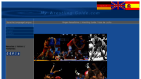 What My-wrestling-guide.com website looked like in 2017 (6 years ago)