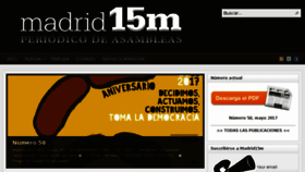 What Madrid15m.org website looked like in 2017 (6 years ago)