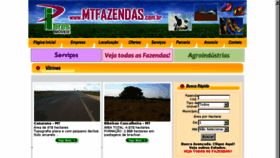 What Mtfazendas.com.br website looked like in 2017 (6 years ago)