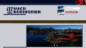 What Mach-nordferien.de website looked like in 2017 (6 years ago)