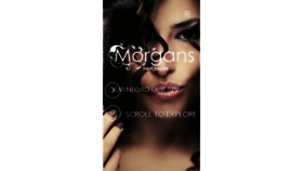 What Morganshairsalon.com website looked like in 2017 (6 years ago)