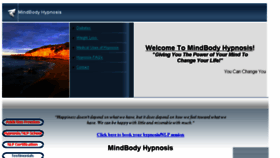 What Mindbodyhypnosis.com website looked like in 2017 (6 years ago)