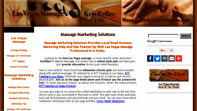 What Massage-marketing-solutions.com website looked like in 2017 (6 years ago)
