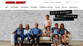 What Moebel-borst.de website looked like in 2017 (6 years ago)