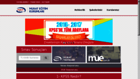 What Murategitim.com.tr website looked like in 2017 (6 years ago)