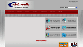 What Mediaviet.vn website looked like in 2017 (6 years ago)
