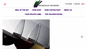 What Muriellewinery.com website looked like in 2017 (6 years ago)
