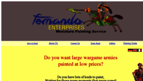 What Miniaturelovers.com website looked like in 2017 (6 years ago)