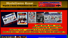 What Modellismorossi.it website looked like in 2017 (6 years ago)