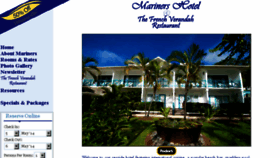What Marinershotel.com website looked like in 2017 (7 years ago)