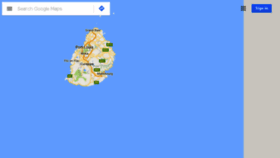 What Maps.google.mu website looked like in 2017 (6 years ago)