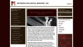 What Metcapbank.com website looked like in 2017 (6 years ago)