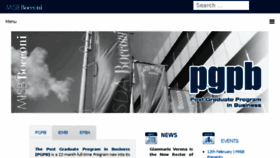 What Misbbocconi.com website looked like in 2017 (6 years ago)