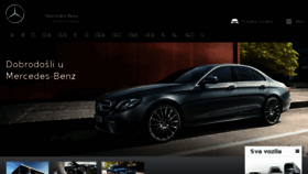 What Mercedes-benz.rs website looked like in 2017 (6 years ago)