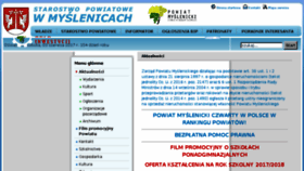 What Myslenicki.pl website looked like in 2017 (6 years ago)
