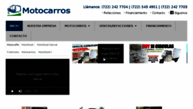 What Motocarros.com.mx website looked like in 2017 (6 years ago)