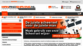 What Manandshaving.nl website looked like in 2017 (6 years ago)