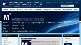 What Muhasebedanismani.com website looked like in 2017 (6 years ago)