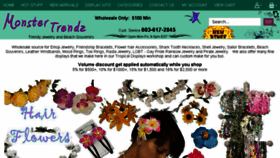 What Monstertrendz.com website looked like in 2017 (6 years ago)