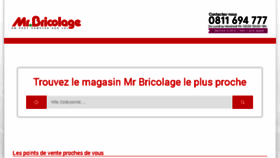 What Magasin.mr-bricolage.fr website looked like in 2017 (6 years ago)