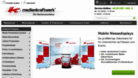 What Medienkraftwerk.de website looked like in 2017 (6 years ago)