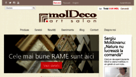 What Moldeco.md website looked like in 2017 (6 years ago)