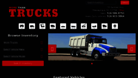What Morethantrucks.com website looked like in 2017 (6 years ago)