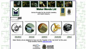 What Makermends.com website looked like in 2017 (6 years ago)