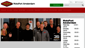 What Motoportamsterdam.nl website looked like in 2017 (6 years ago)